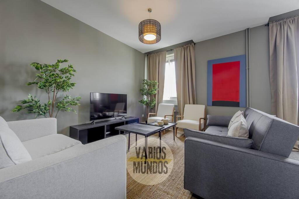 Luxury&Cool 9Pax Con Vistas Al Centro De Madrid Apartment Bagian luar foto